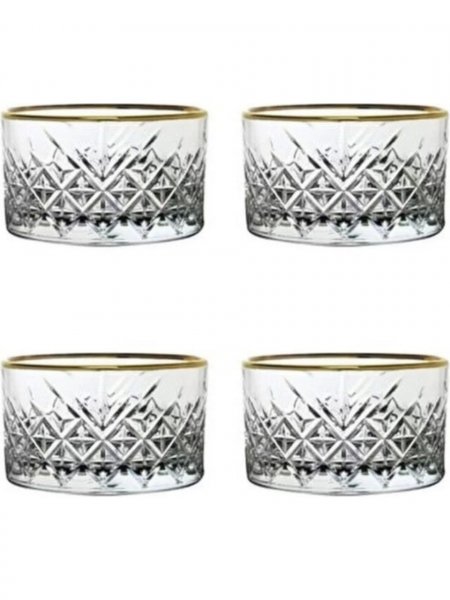 Pasabahce Timeless Golden 4er Schale 530040