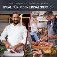 Shov Küchenmesser Set – Premiumqualität | Profi Küchenmesser | Kochmesser Set | Fleischmesser | Ausbeinmesser | Scharf & Robust | Für Profis & Hobbyköche (5, mit Beil)