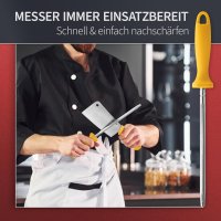 Shov Küchenmesser Set – Premiumqualität | Profi Küchenmesser | Kochmesser Set | Fleischmesser | Ausbeinmesser | Scharf & Robust | Für Profis & Hobbyköche (7, mit Beil und Schleifstab)