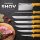 Shov Küchenmesser Set – Premiumqualität | Profi Küchenmesser | Kochmesser Set | Fleischmesser | Ausbeinmesser | Scharf & Robust | Für Profis & Hobbyköche (7, mit Beil und Schleifstab)