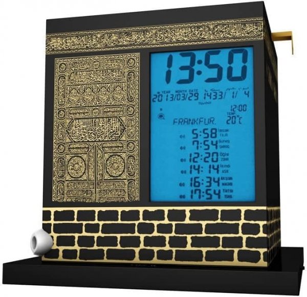 MIRAC Kabe EZAN SAATI Uhr GEBETSUHR AZAN