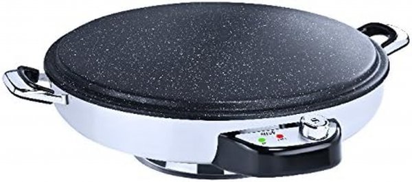 SHOV Fladenbäcker Granit 50 cm – Profi Crepe & Yufka Grill | 2300W | Edelstahl | Antihaft | Temperaturregelung bis 265°C
