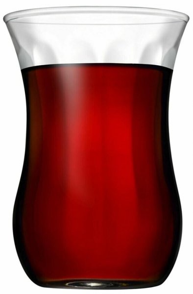 Pasabahce Optik Teeglas 6 Stück (120 ml) 42021 Optikli Çay Bardağı