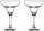 Pasabahce 44386 Margarita Glas Cocktail Glas 305 ml - 2 Stück Profi-Partyglas