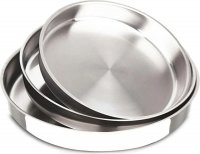 IMEX Backblech Rund 3er Set (28/32/36 cm) – Extra...