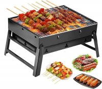 IMEX Tragbarer BBQ Grill 44x29x23 cm | Kompakt &...