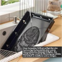 IMEX Tragbarer BBQ Grill 44x29x23 cm | Kompakt & Leicht (1,5 kg) | Hochwertiger Stahl & Edelstahl-Grillgitter | Klappbar & Ideal für Camping, Balkon & Garten