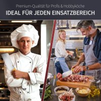 Shov Hackbeil Groß | Küchenbeil – Premiumqualität | Profi Küchenmesser | Kochmesser | Fleischmesser | Scharf & Robust | Für Profis & Hobbyköche