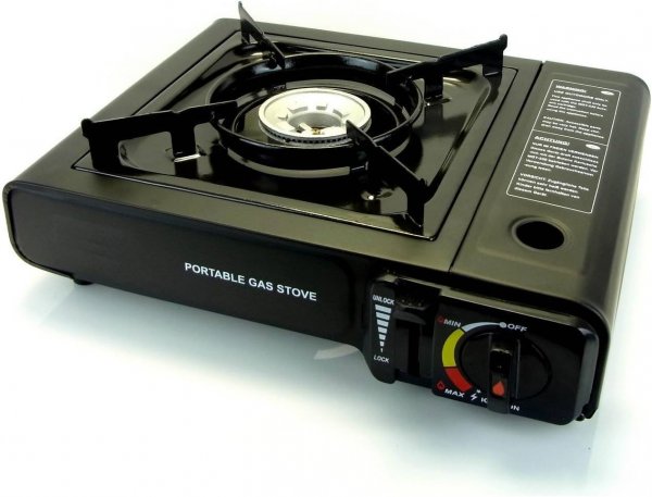 IMEX Gaskocher, Metal, Campingkocher für 227g Gaskartuschen